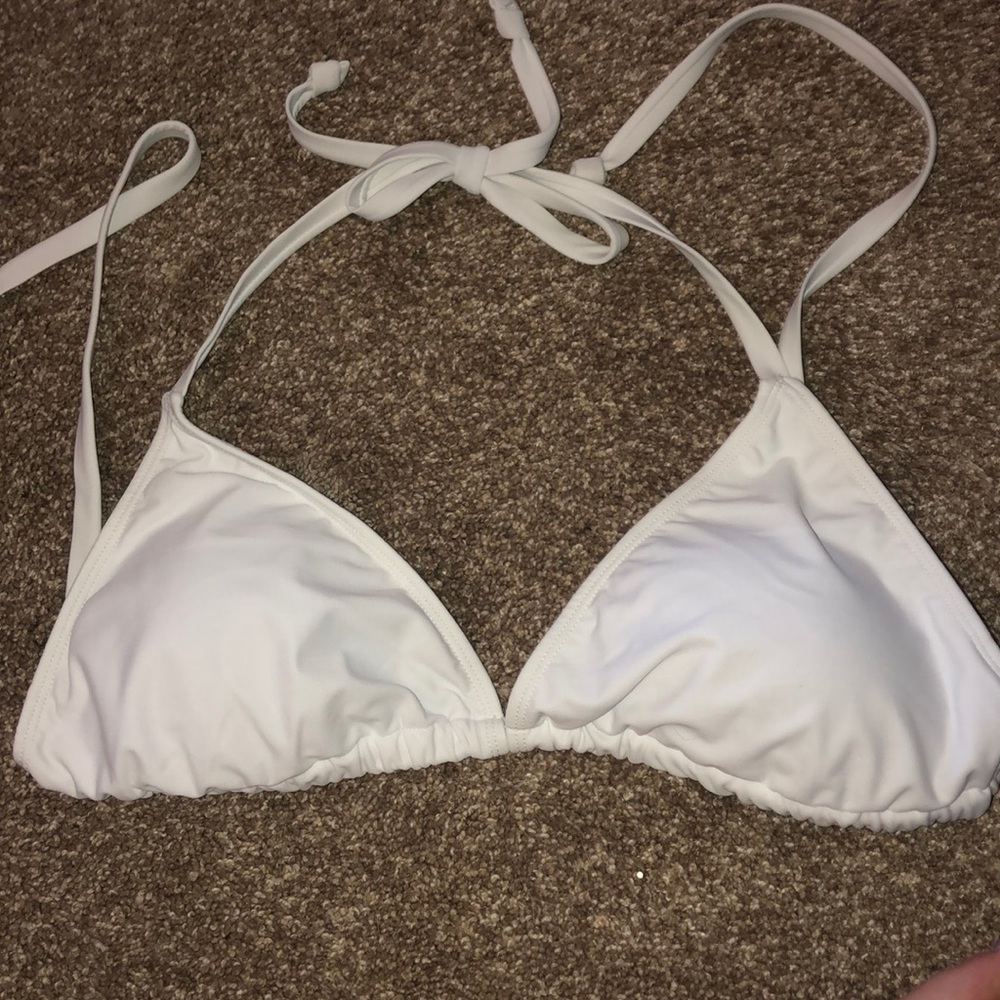 White Bikini top